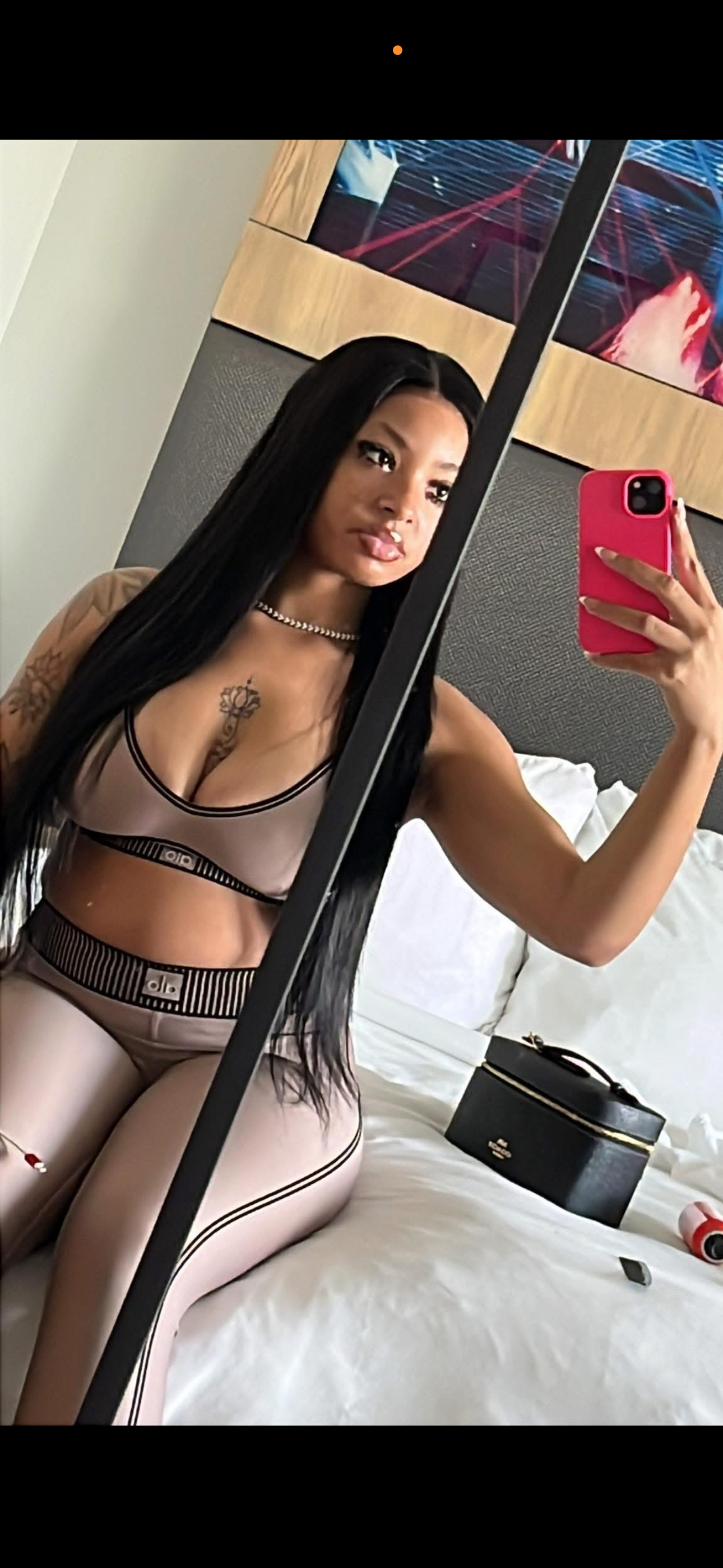 Straight Black Wig