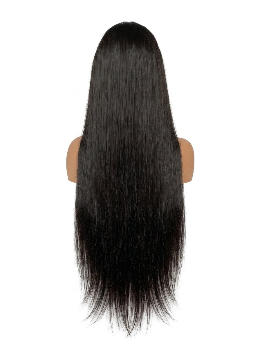Straight Black Wig